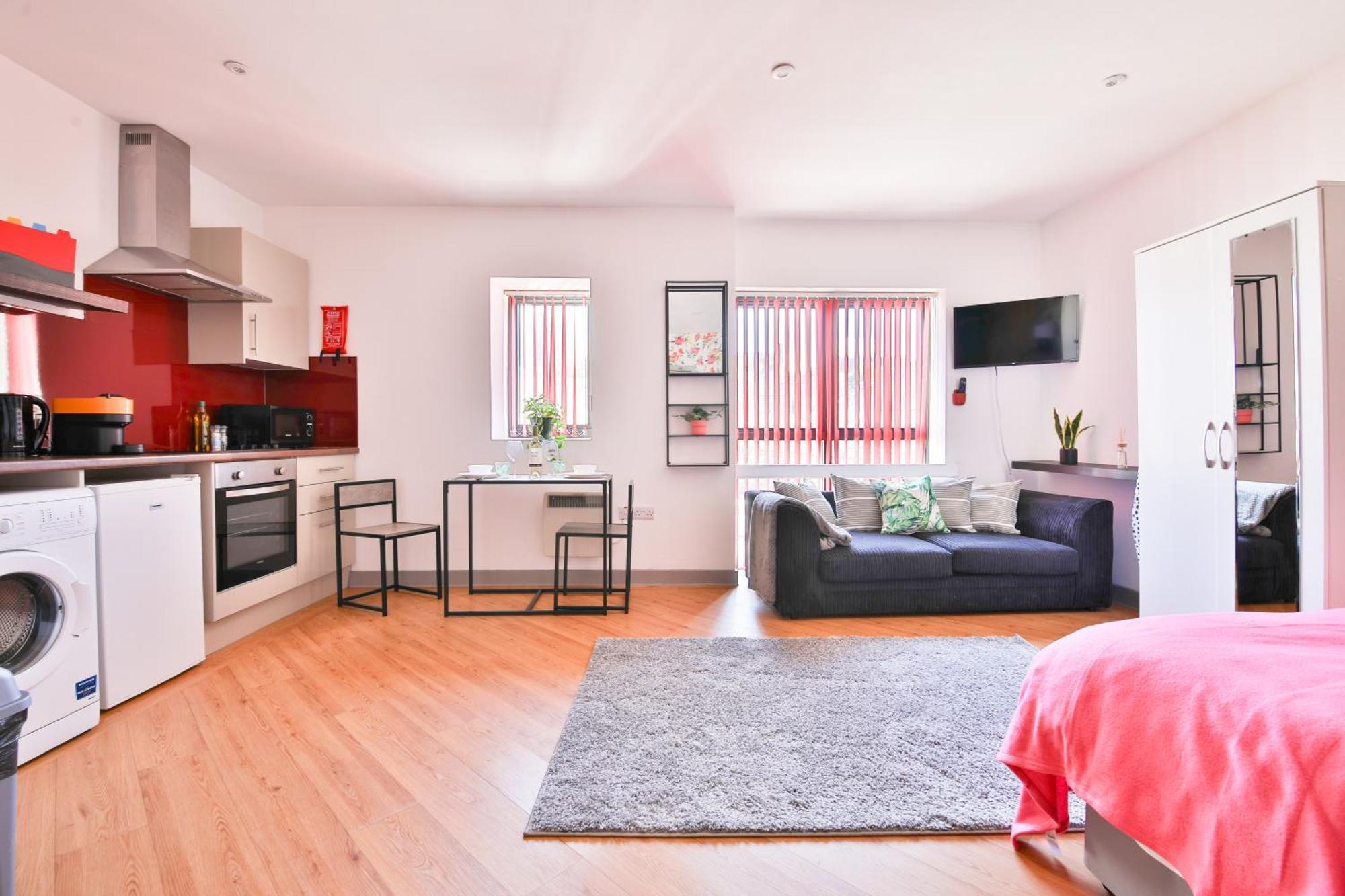 סוואנסי Princess Lofts City Centre Studios With Nespresso Coffee Machines & New Fast Wifi By Stayright חדר תמונה